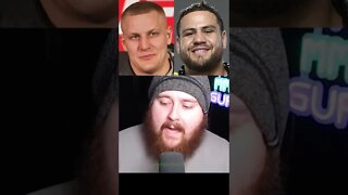 MMA Guru think Sergei Pavlovich is going to back of the head shot Tai Tuivasa in their fight.