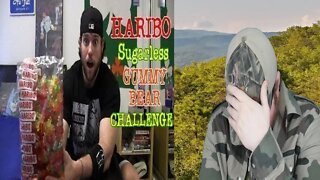 Haribo Sugarless Gummy Bear Challenge (Warning: Intestinal Exorcism Guaranteed) REACTION!!! (BBT)