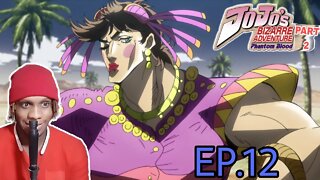 JoJo's Bizarre Adventure Phontom Blood Part 2 ep 12 Reaction