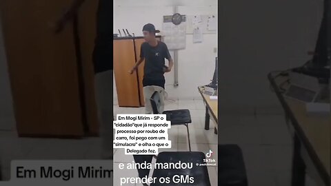 Até o bandido fica revoltado com delegado que manda soltar