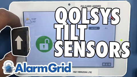 Tilt Sensor That Is Compatible with the Qolsys IQ Panel 2