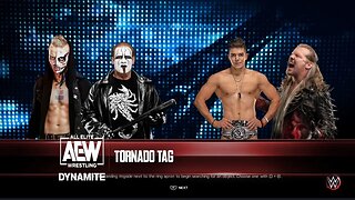 AEW Dynamite Painmaker Chris Jericho & Sammy Guevara v Sting & Darby Allin in a Tornado Tag Match