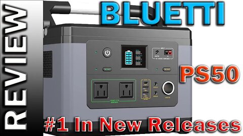 BLUETTI Portable Power Station PS50 Solar Genrator Review