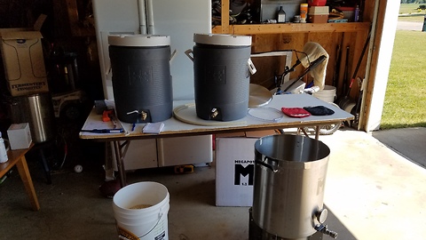 All Grain Brown Sugar Belgian Ale Brew day