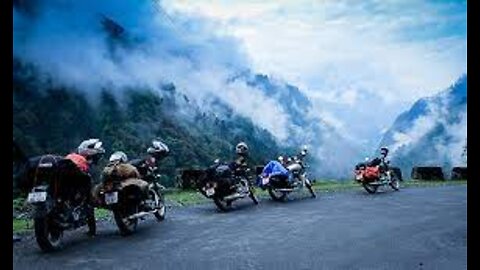 Enjoy the Freedom Riding through the Hills and mountains..