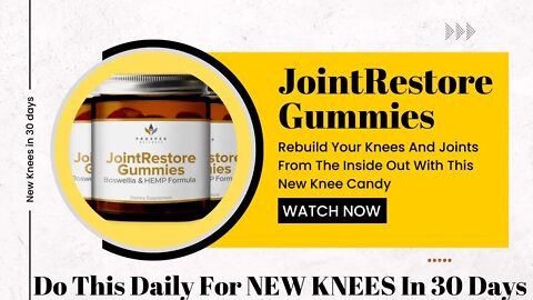 Joint Restore Gummies 2023 - Knee Candy | What Candy Restore Knee Cartilage | Dr Ralph's Knee Candy