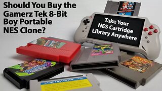 Should You Buy the Gamerz Tek 8-Bit Boy Portable NES Clone System with HDMI Output & 7-Inch Display?