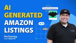 How to Create an Amazon Listing from Scratch with or without AI | Listing Builder Pro Training