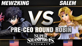 FOX | Mew2King (Wolf/Lucina/Joker) vs. Salem (Zelda) - Pre-CEO Round-Robin