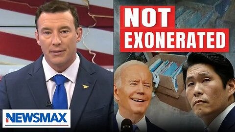 Carl Higbie: Biden broke the law, lied about it, and didn't get charged
