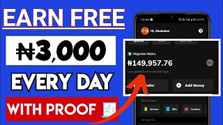 EARN N3,000 FOR FREE in Nigeria (make money online in Nigeria 2023) how to make money online 2023