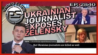 UKRAINIAN JOURNALIST EXPOSES THE FRAUD AND CORRUPTION OF THE UKRAINE PRESIDENT ZELENSKY