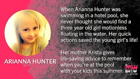 Seven Year Old Arianna Hunter Miraculously Saves Drowning Toddler