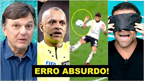"É UMA VERGONHA! UM ABSURDO! O VAR..." Pênalti NÃO MARCADO pro Grêmio contra Corinthians é CRITICADO