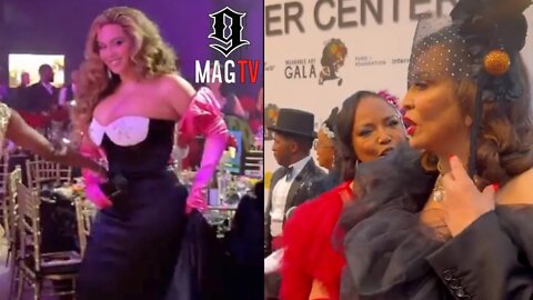 Beyonce Attends Mom Tina's Wearable Art Gala! 💃🏾