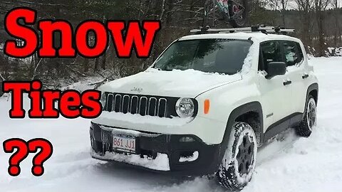 Choosing Snow Tires for the Jeep Renegade