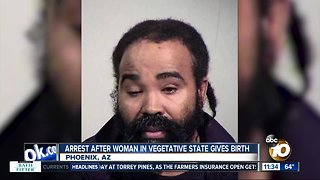 Arrest after woman in vegetative state gives birth