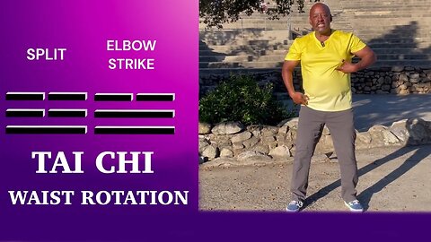 Tai Chi Core Rotation-Split and Elbow Strike Trigram and Technique Examination