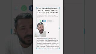 Notícia boa para quem trabalha de táxi por app em São Paulo capital - Se inscreva no canal!