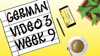 New German Sentences! \\ Week: 9 Video: 3 // Learn German with Tongue Bit!