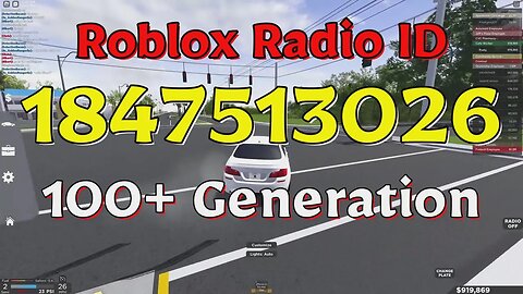 Generation Roblox Radio Codes/IDs