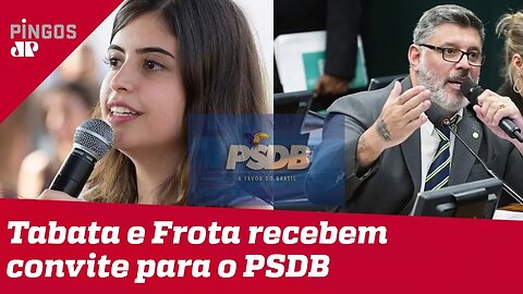 Tabata Amaral e Alexandre Frota no PSDB?