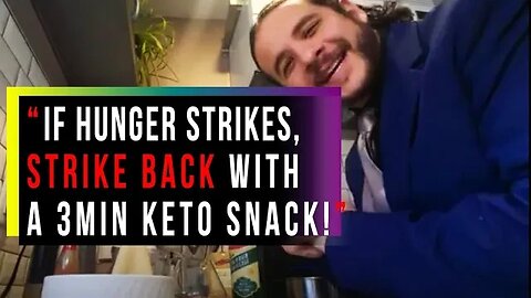 Epic keto snack recipe that you can make in 3 minutes to kill cravings and feel full 🌝 #ketorecipes