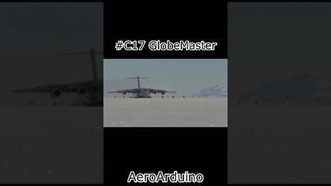 Couldn't Believe #C17 Globe Master Land On ICE Runway Antarctica #Aviation #Fly #AeroArduino