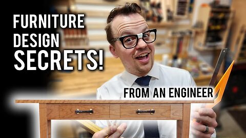 How to Design Furniture Like an Engineer | My Design Process