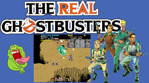 The Real Ghostbusters - Full Arcade Playthrough