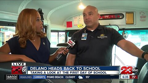 Delano Union School District students return back-to-school