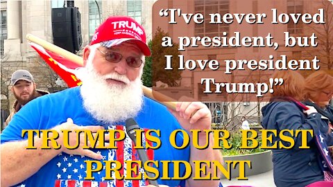 Americans Say! I've Never Loved A President But I Love President Trump | Washington DC | 2020-12-12