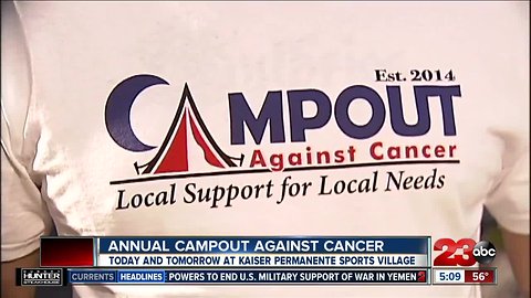 6th annual Campout Against Cancer