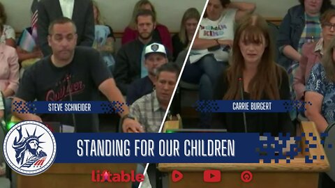 Carrie Burgert & Steve Schneider | Standing For Our Children | Liberty Station Ep 102