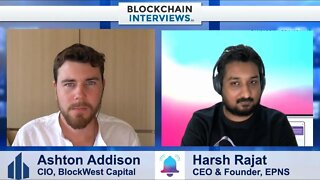 Harsh Rajat, CEO & Founder of EPNS - Ethereum Push Notification Service | Blockchain Interviews