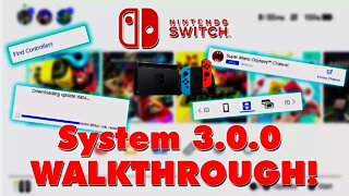 Nintendo Switch 3.0 System Update COMPLETE WALKTHROUGH! - Everything NEW In Update 3.0.0