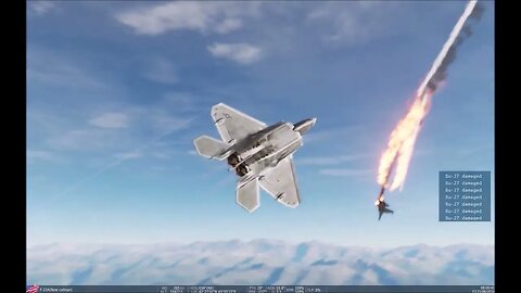 DCS World F-22 Air to Air Victory