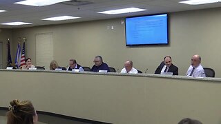Oxford Township board meeting/training
