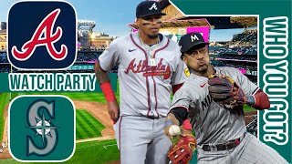 Atlanta Braves vs Seattle Mariners | Live Play by Play & Reaction Stream | MLB 2024 Game 28