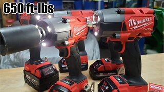 Milwaukee M18 FUEL 1/2" & 3/8" Mid-Torque Impact Wrench Review | Beast Mode! 2962-20 2960-20