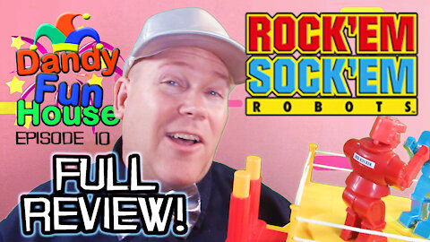 Rock Em Sock Em Robots FULL REVIEW, History and News Alert! - Dandy Fun House episode 10