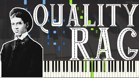 James Scott - Quality Rag 1911 (Ragtime Piano Synthesia)