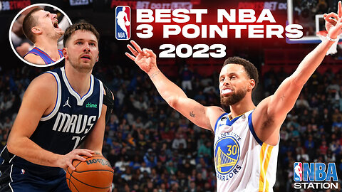 The best NBA three-pointers of calendar year 2023 🔥