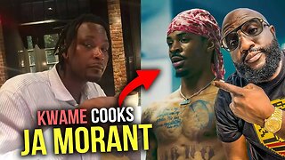 Kwame Brown Cooks Ja Morant, Says He's The Next Gilbert Arenas, Discount NBA Player 🔥