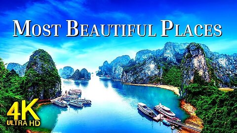 TOP 50 • Most Beautiful Places in the World 4K • Most Amazing 50 Places on Earth 4K & Relaxing Music