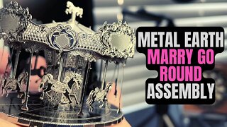 Metal Earth MERRY GO ROUND - Watch Me Assembly This Steel Model Kit