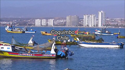 Coquimbo city in Chile