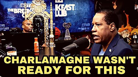 Larry Elder Smashed Charlamagne With Facts; Reminding Him Of Joe Biden Insulting Him On His Platform