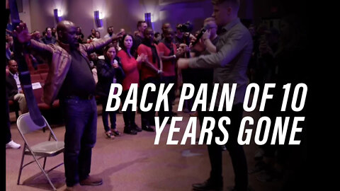 Back Pain of 10 Years Gone!!! @The Deliverance Podcast