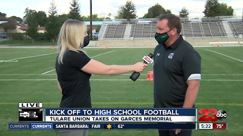 23ABC Sports: Live interview with Garces Memorial Head Football Coach Paul Golla ahead of the Rams' season opener